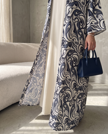 Marble Wave Abaya