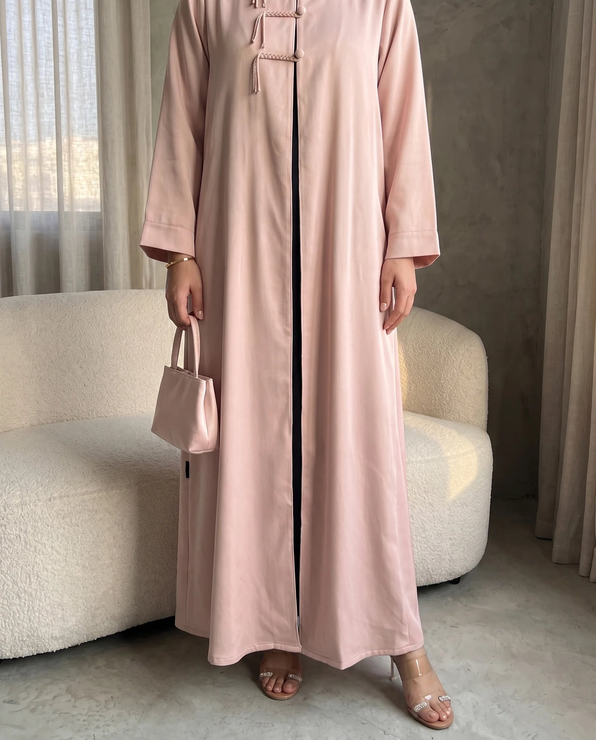 Blush Loop Abaya
