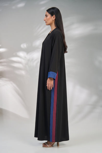 Horizon Contrast Abaya