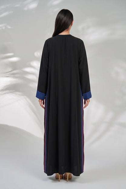 Horizon Contrast Abaya