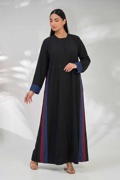 Horizon Contrast Abaya