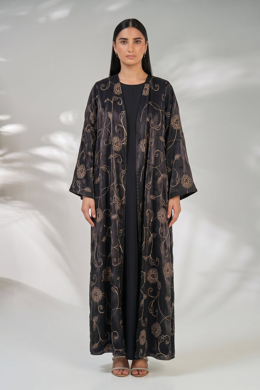 Golden Vine Abaya