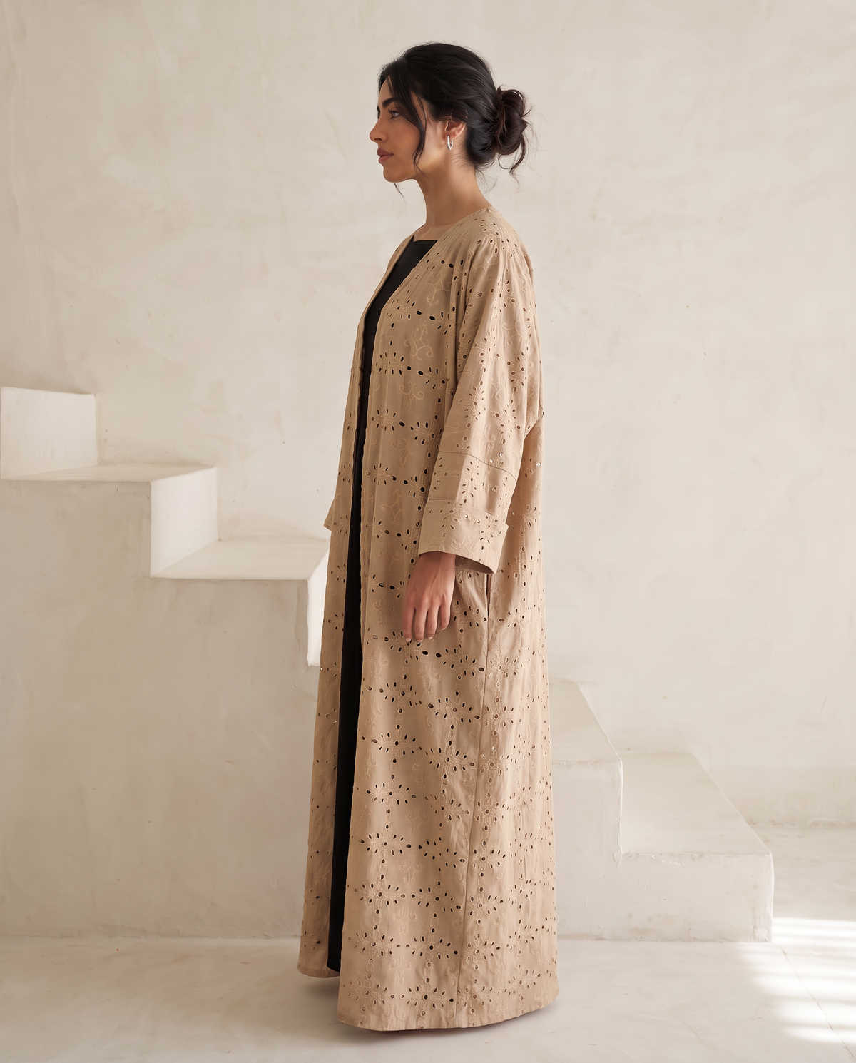 Mirage Sand Beige Abaya