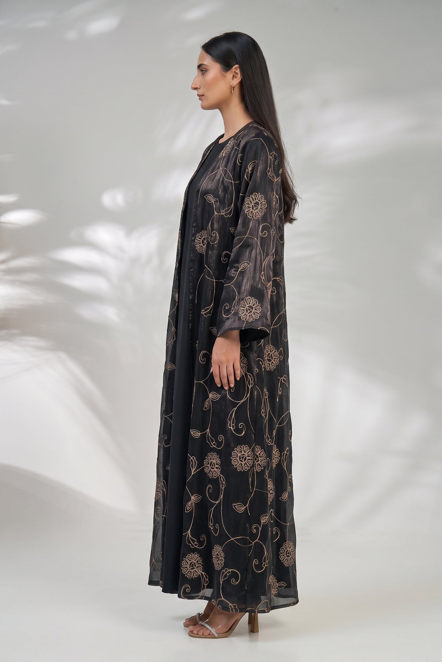 Golden Vine Abaya