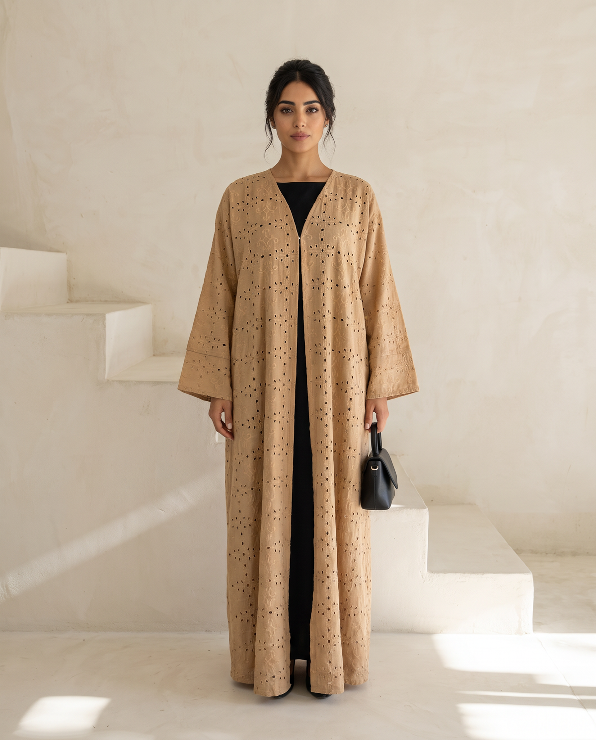 Mirage Sand Beige Abaya