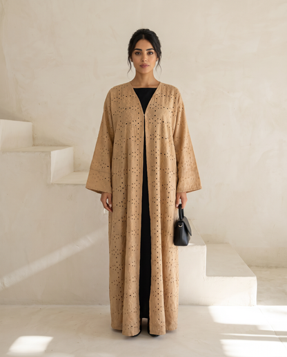 Mirage Sand Beige Abaya