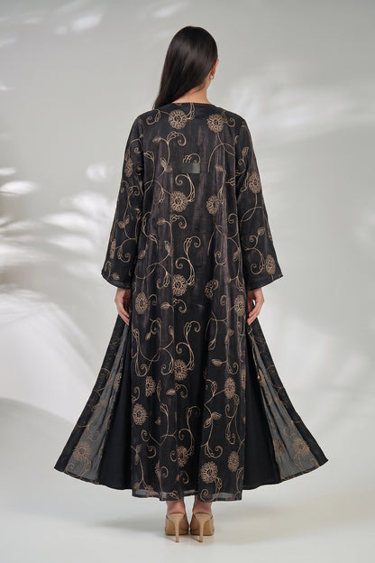 Golden Vine Abaya