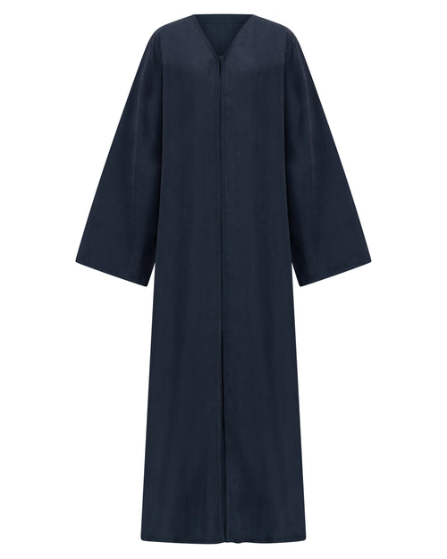 Classic Open Abaya with Stitch Detail – hover image
