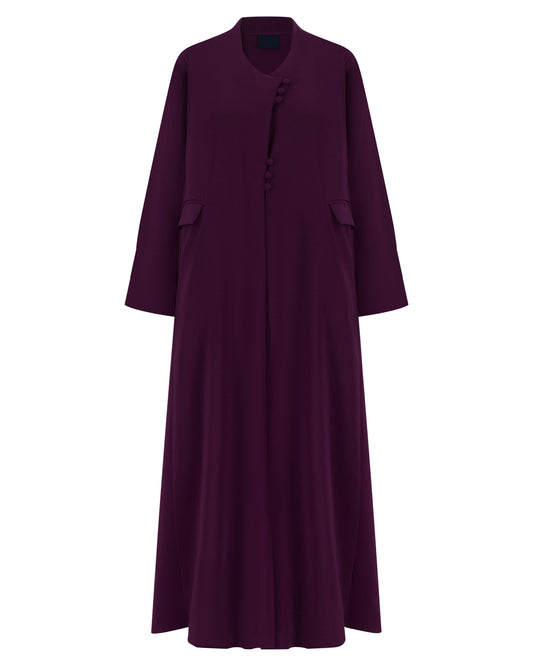 البرقوق الأزرار abaya