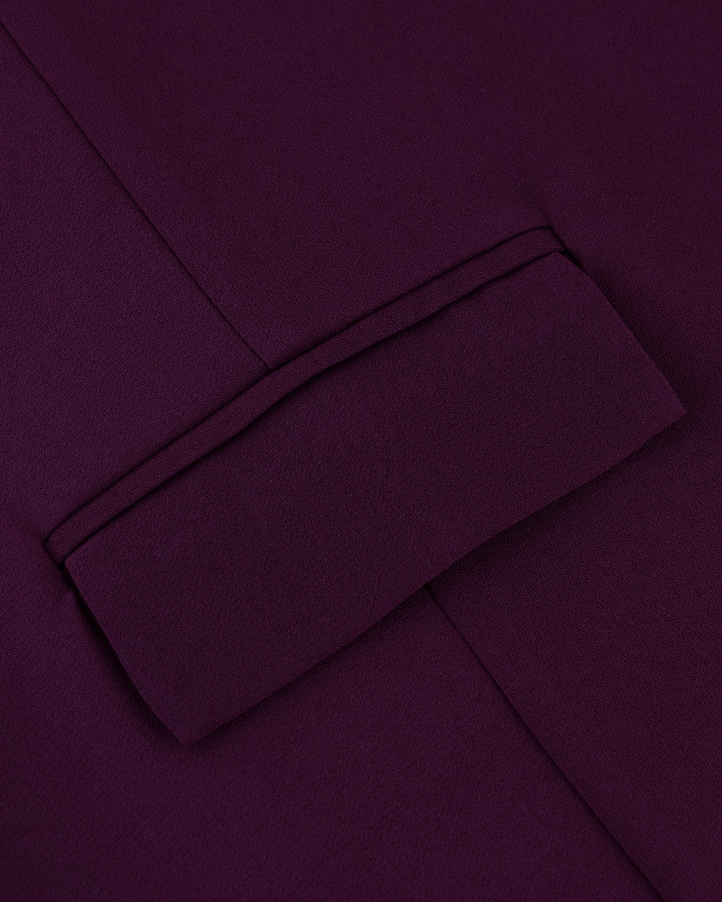 Plum Buttoned Abaya