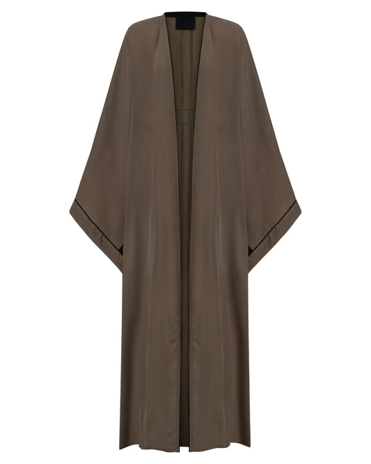 نسيج الظل Abaya في البط البري الأسود