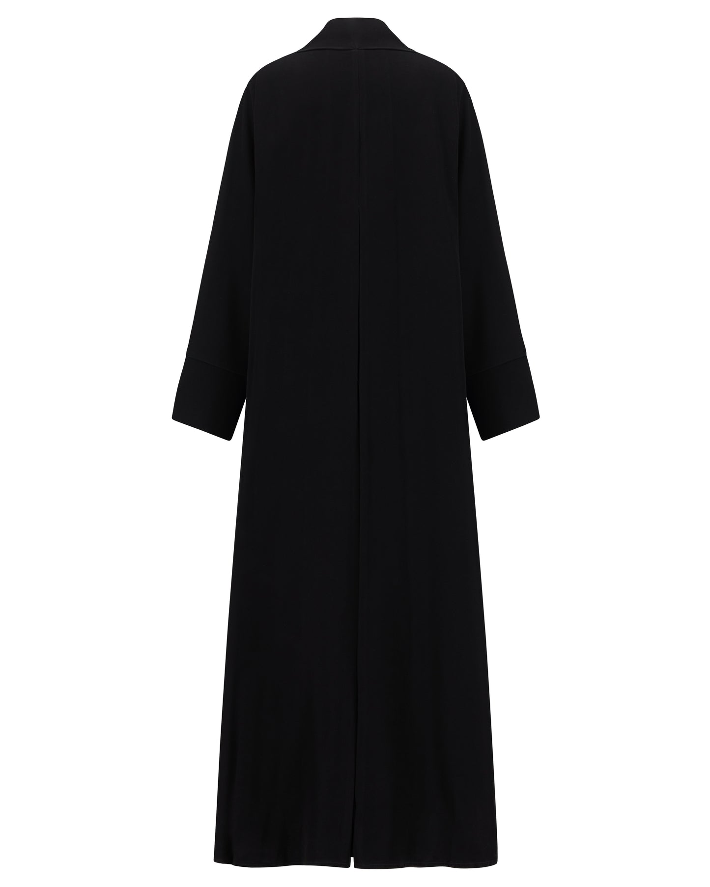 Premium Open Abaya with Folded Cuff Sleeves