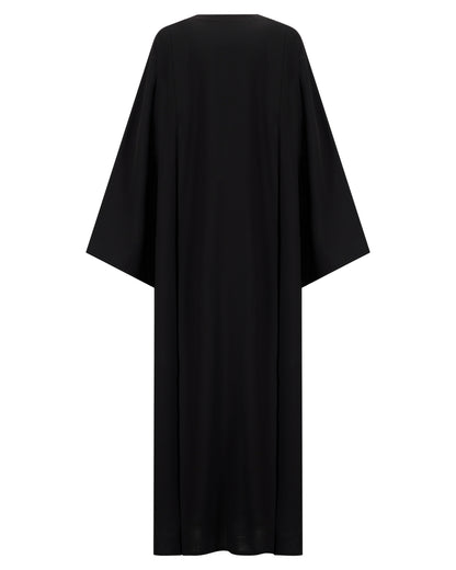 Classic Abaya with Clean Front Panel