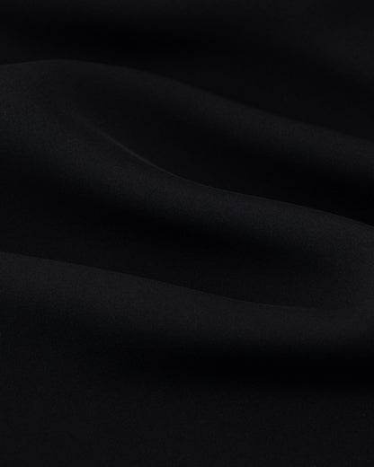 Matte Satin Black Hooded Abaya