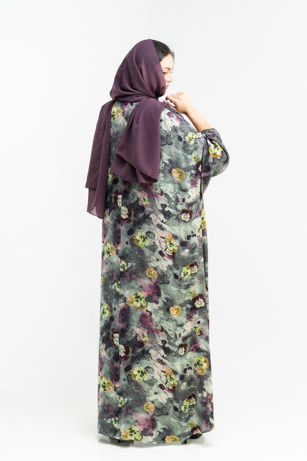 Garden Bloom Abaya – hover image