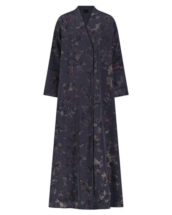 Ebony Petal Abaya