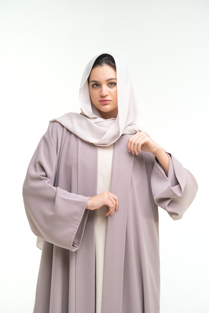 Premium Open Abaya with Smooth Finish