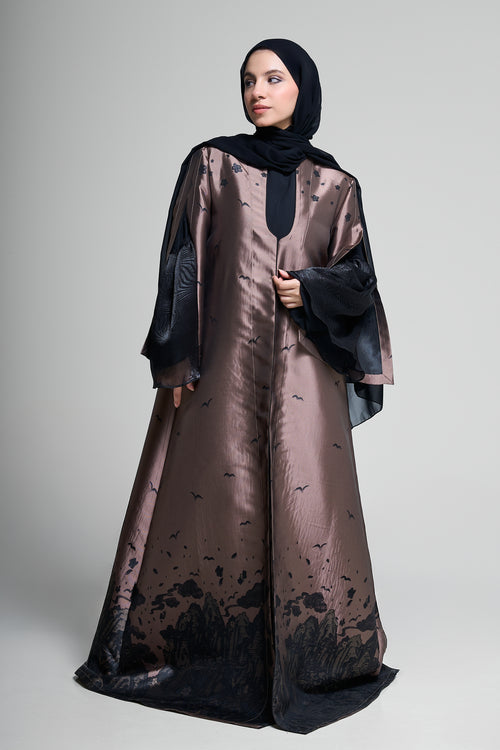 Bronze Twilight Abaya