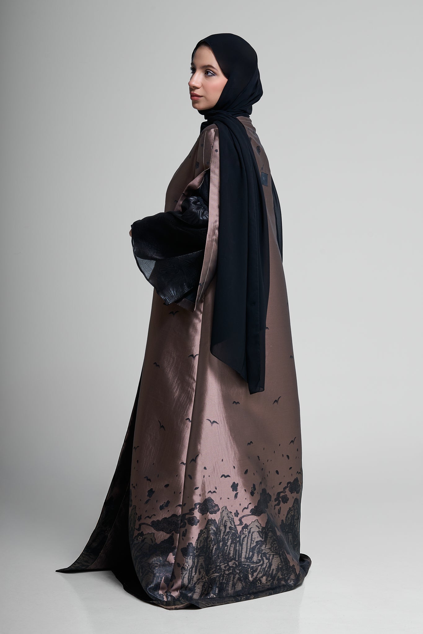 Bronze Twilight Abaya