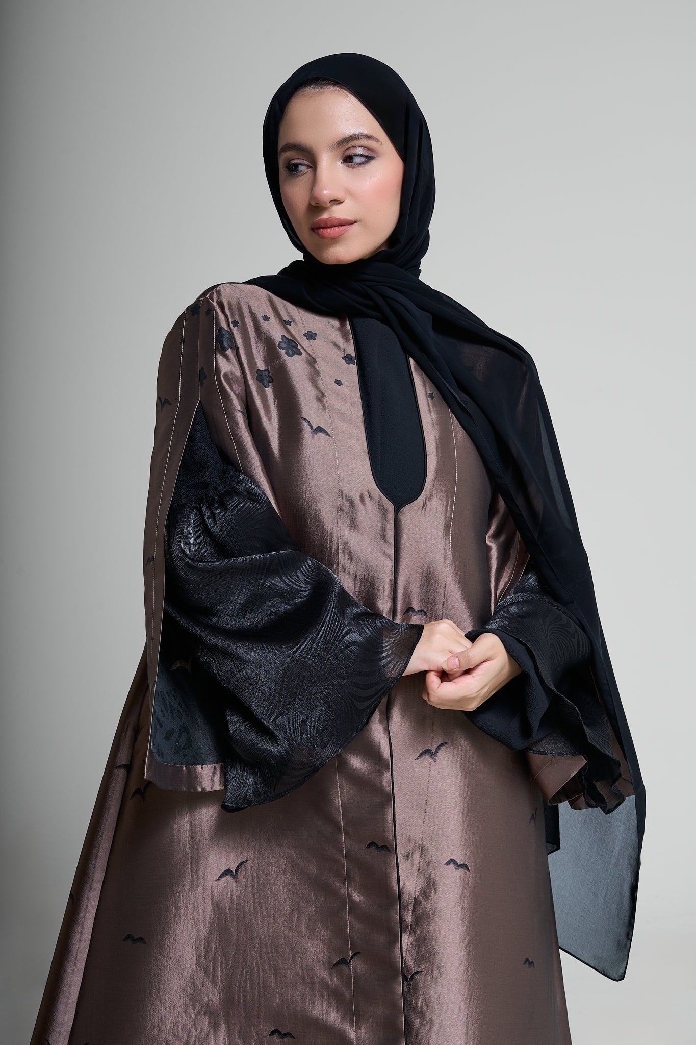 Bronze Twilight Abaya