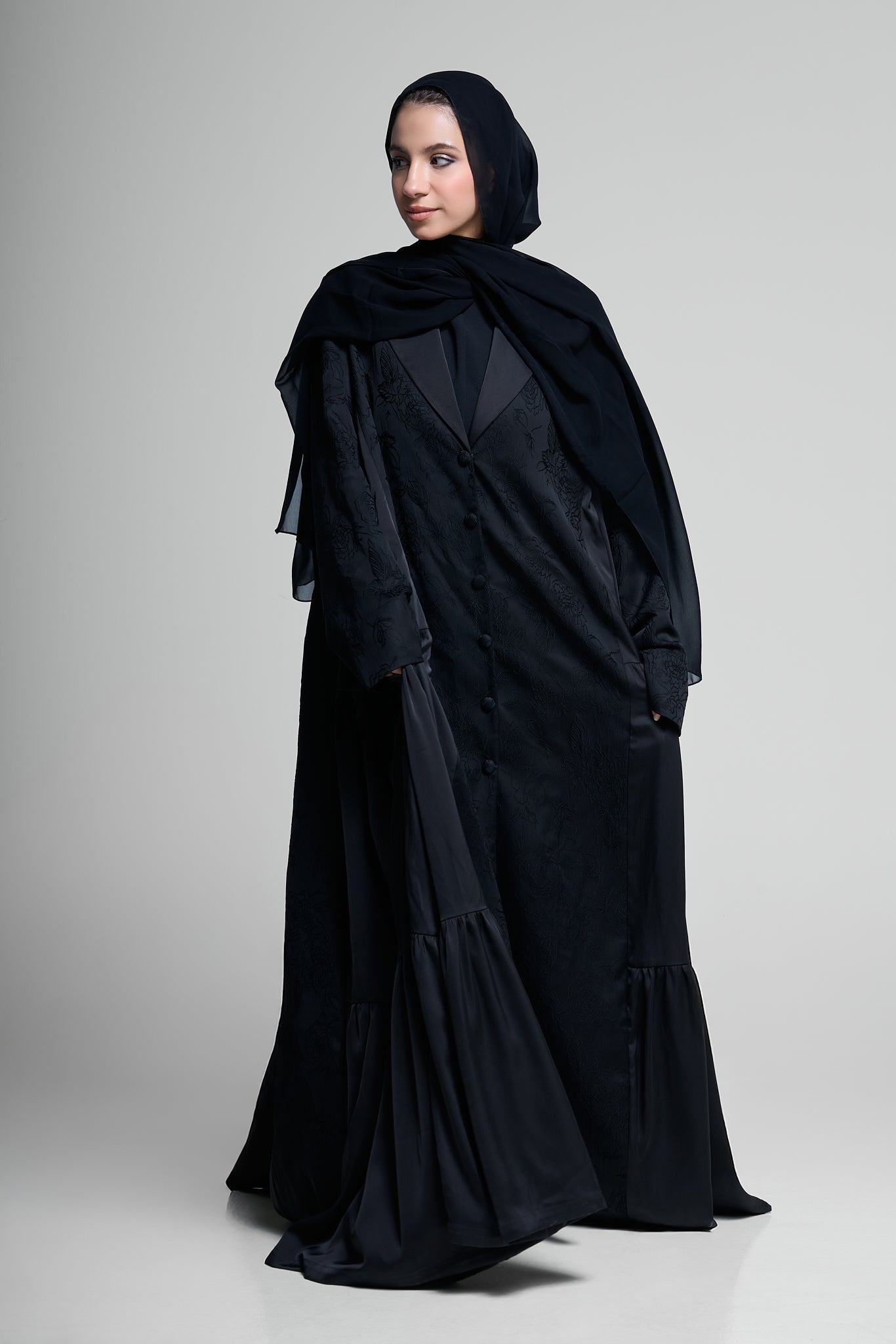 Enchanted Shadow Abaya