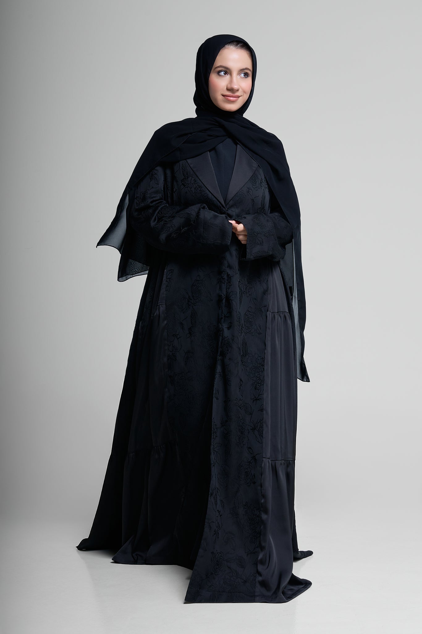Enchanted Shadow Abaya