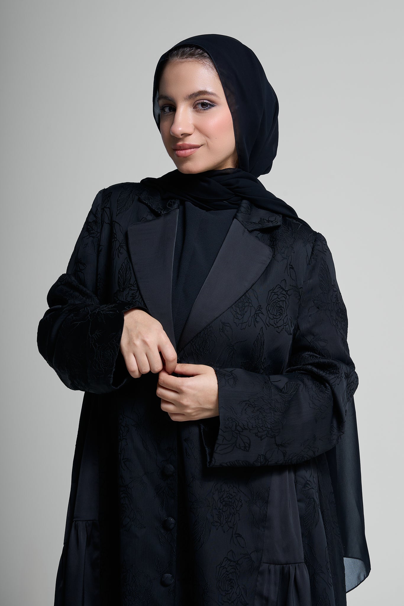 Enchanted Shadow Abaya