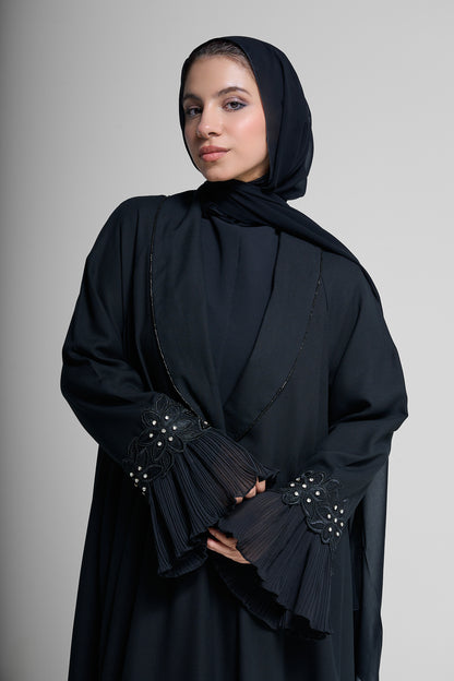 Pearl Cuff Abaya