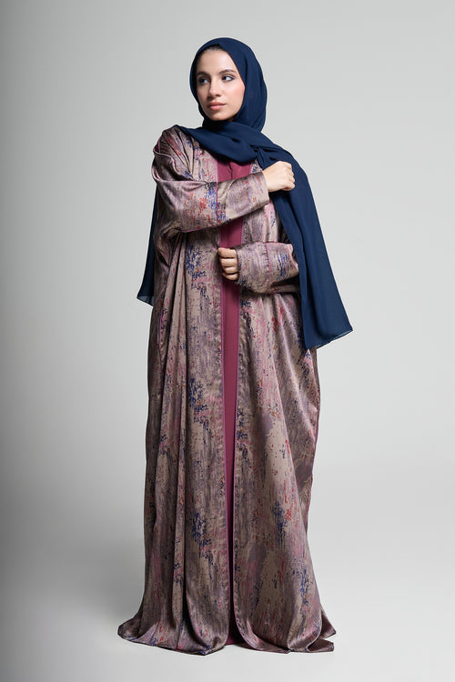 Aurora Mist Abaya – hover image