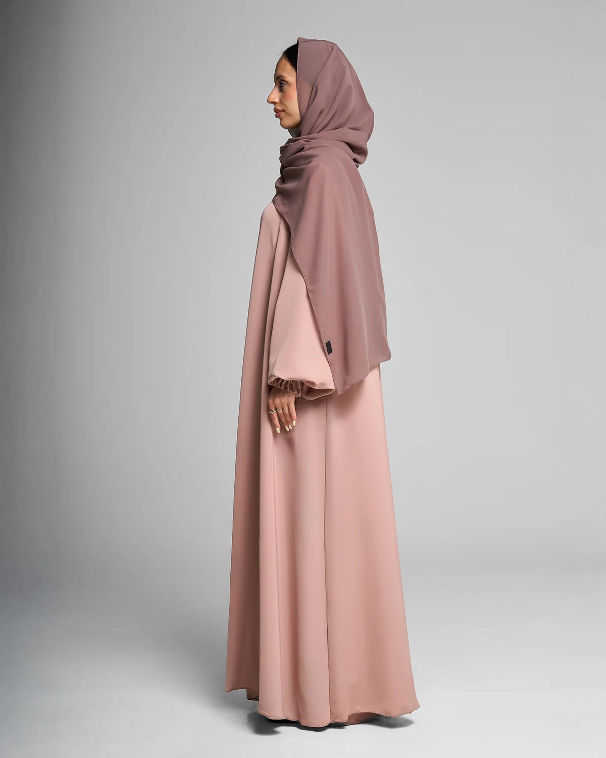 Classic Silhouette Pale Chestnut Abaya
