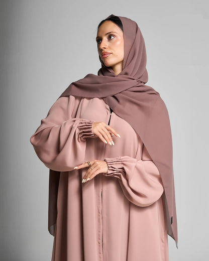 Classic Silhouette Pale Chestnut Abaya