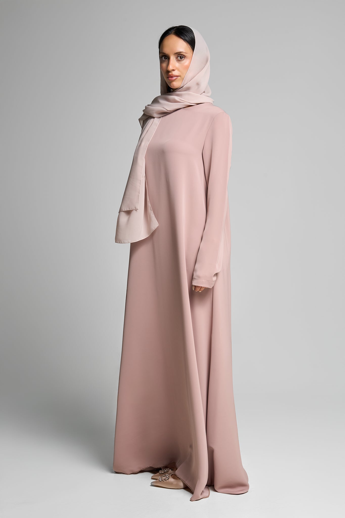 Blush Serenity Abaya