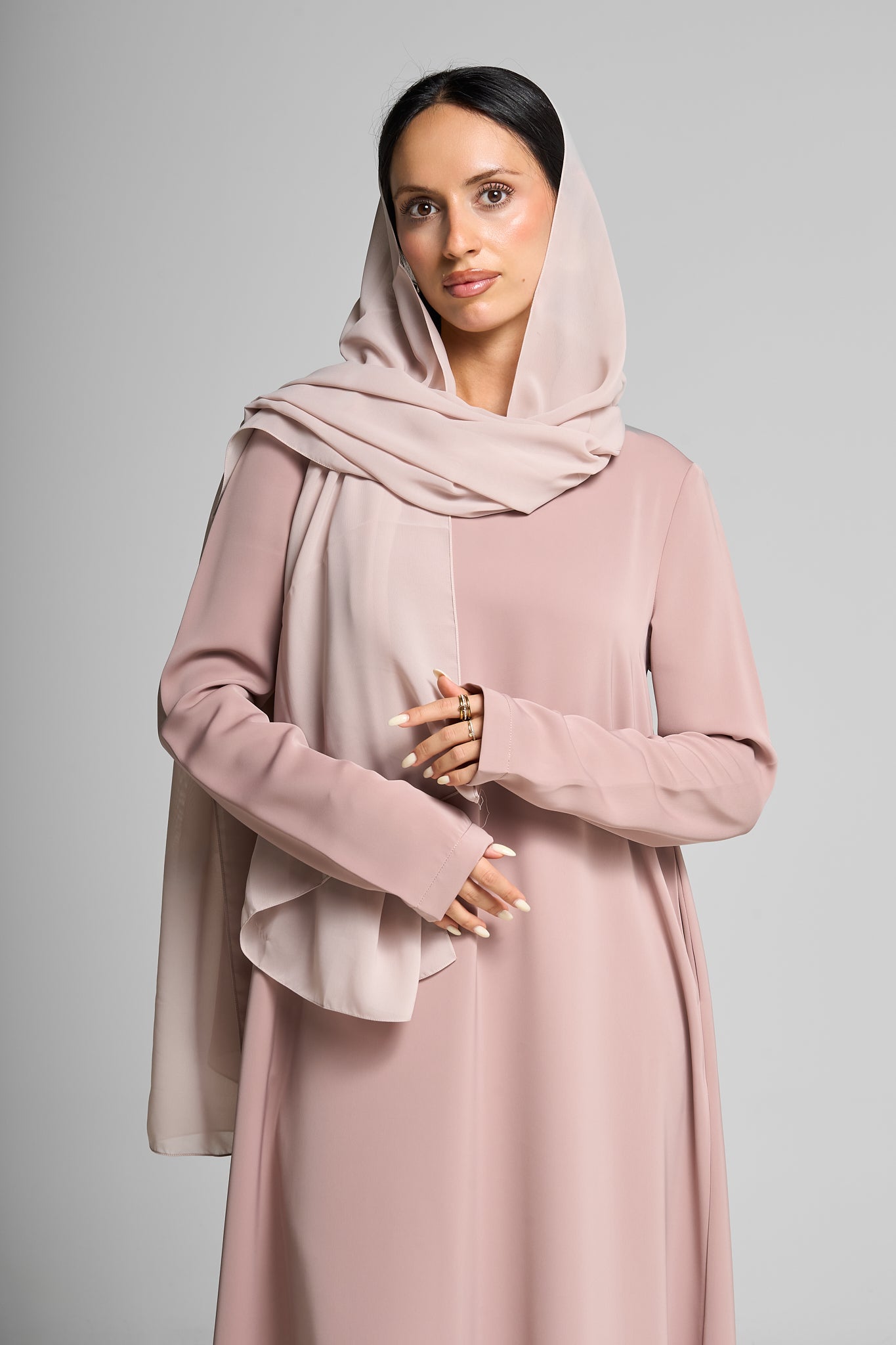 Blush Serenity Abaya