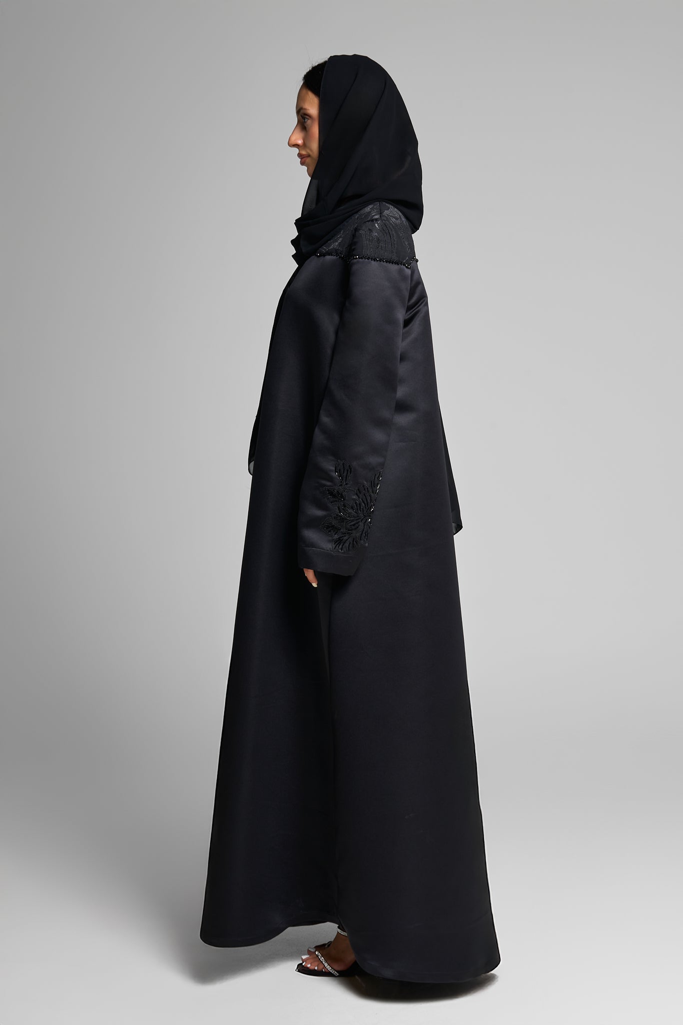 Eternal Black Abaya