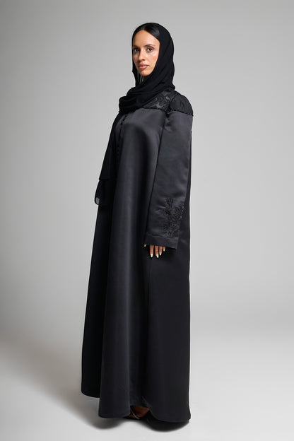Eternal Black Abaya