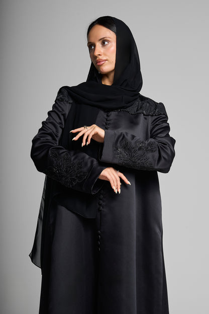 Eternal Black Abaya