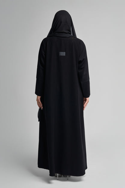 Midnight Bloom Abaya