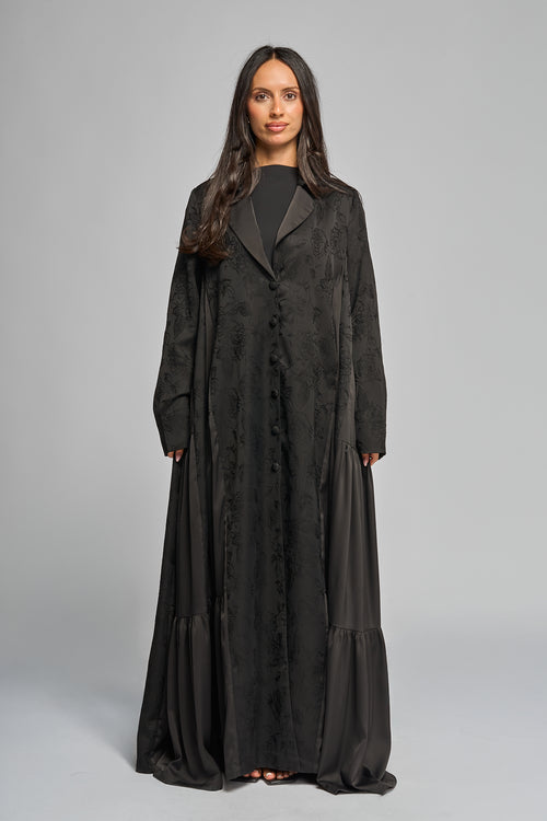 Ebon Rose Abaya