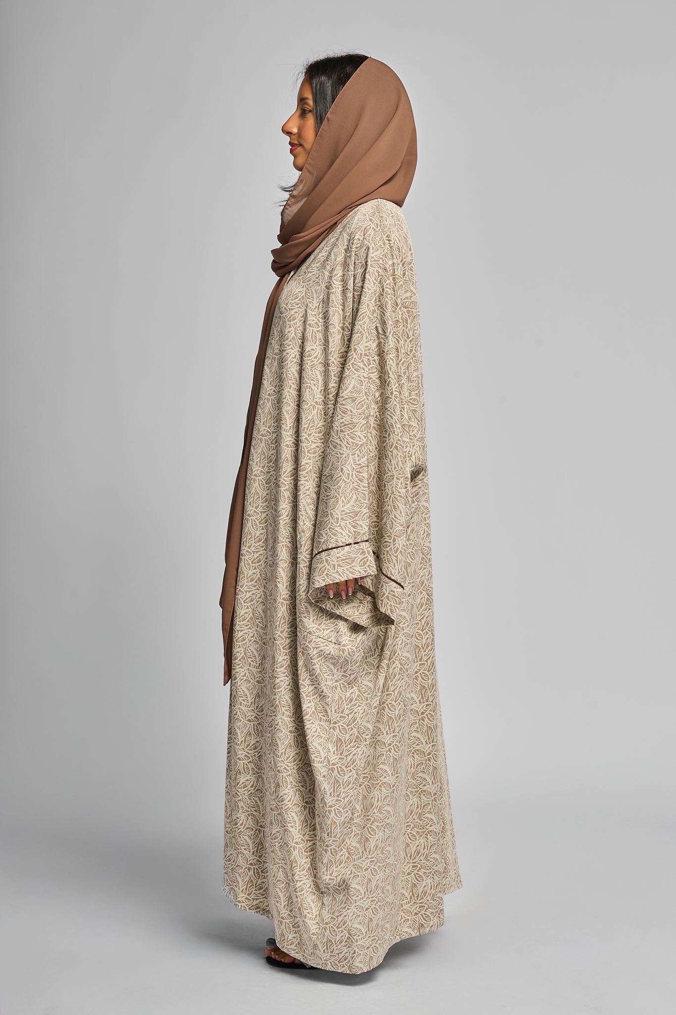 Vory Vine Jacquard Abaya
