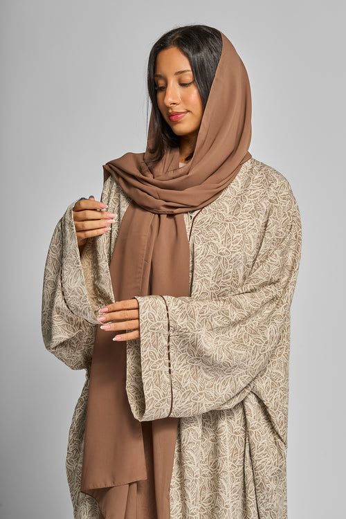 Vory Vine Jacquard Abaya – hover image