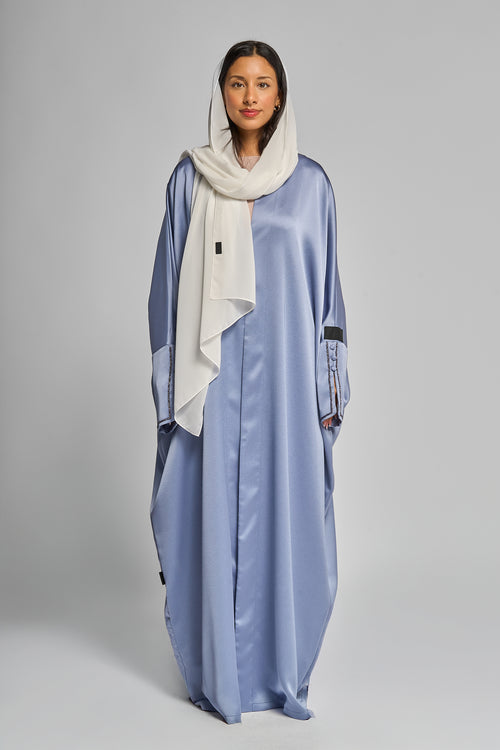 Mauve Serenity Abaya
