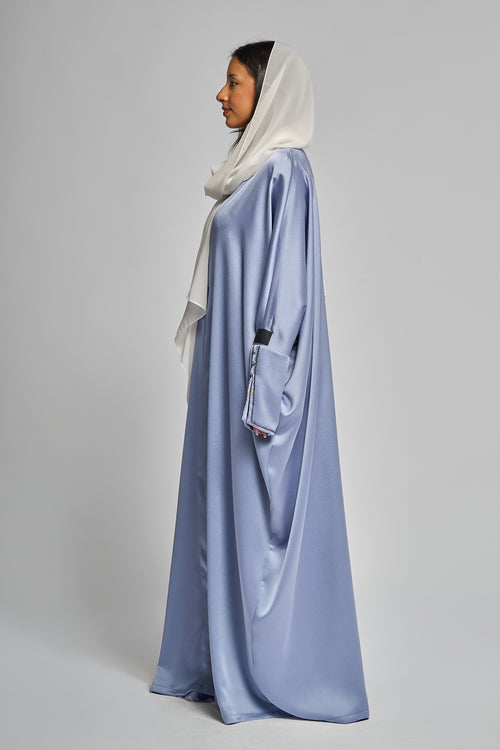 Mauve Serenity Abaya – hover image