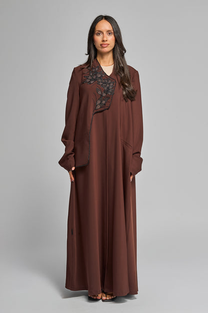 Ember Bloom Abaya