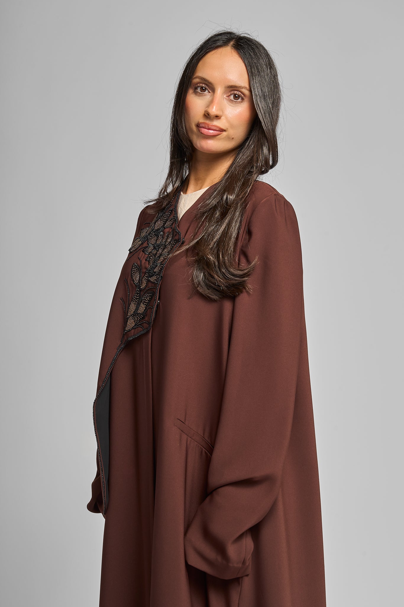 Ember Bloom Abaya