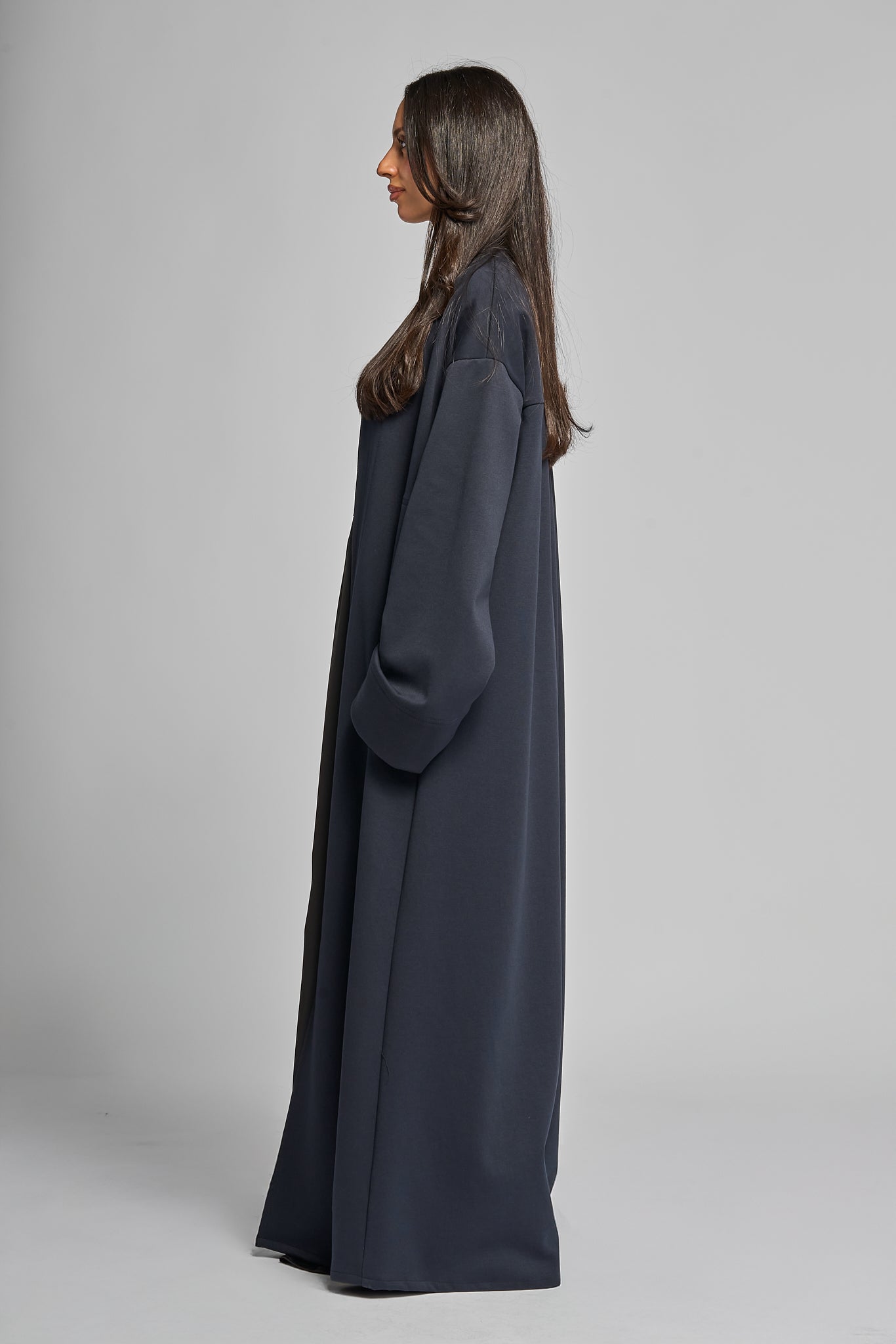 Indigo Flow Abaya