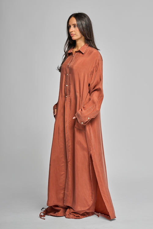 Terracotta Ease Abaya – hover image