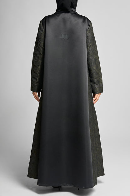 Noir Elara Abaya