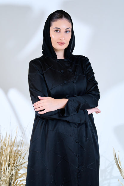 منتصف الليل الهندسة محكم العباءة السوداء