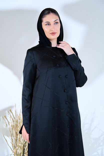 منتصف الليل الهندسة محكم العباءة السوداء