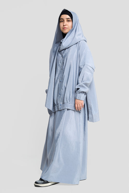 Oversized Street Flow Abaya Set